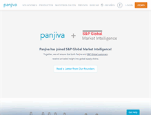 Tablet Screenshot of es.panjiva.com